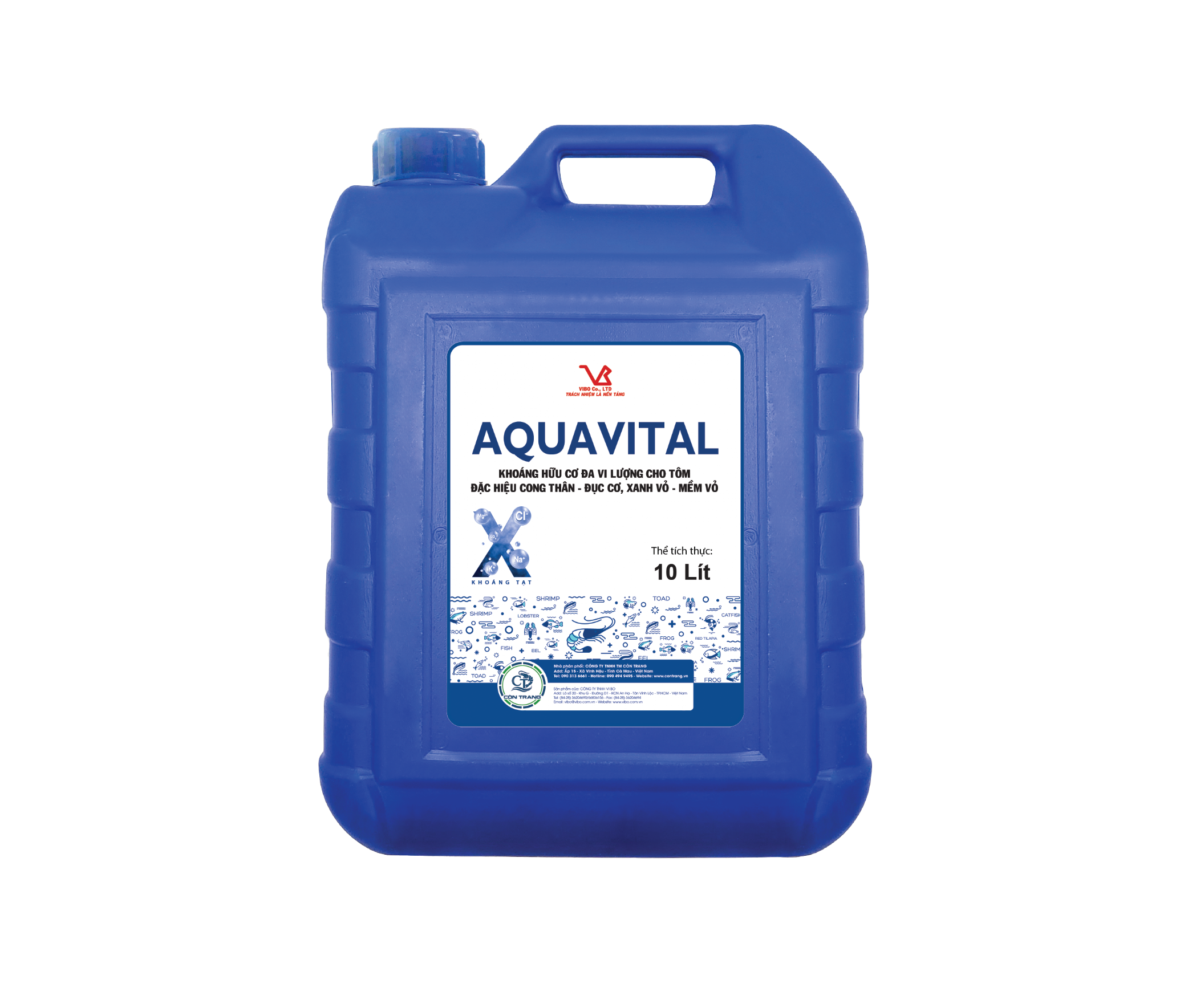 AQUAVITAL (Khoáng điện giải xử lý cong thân đục cơ)