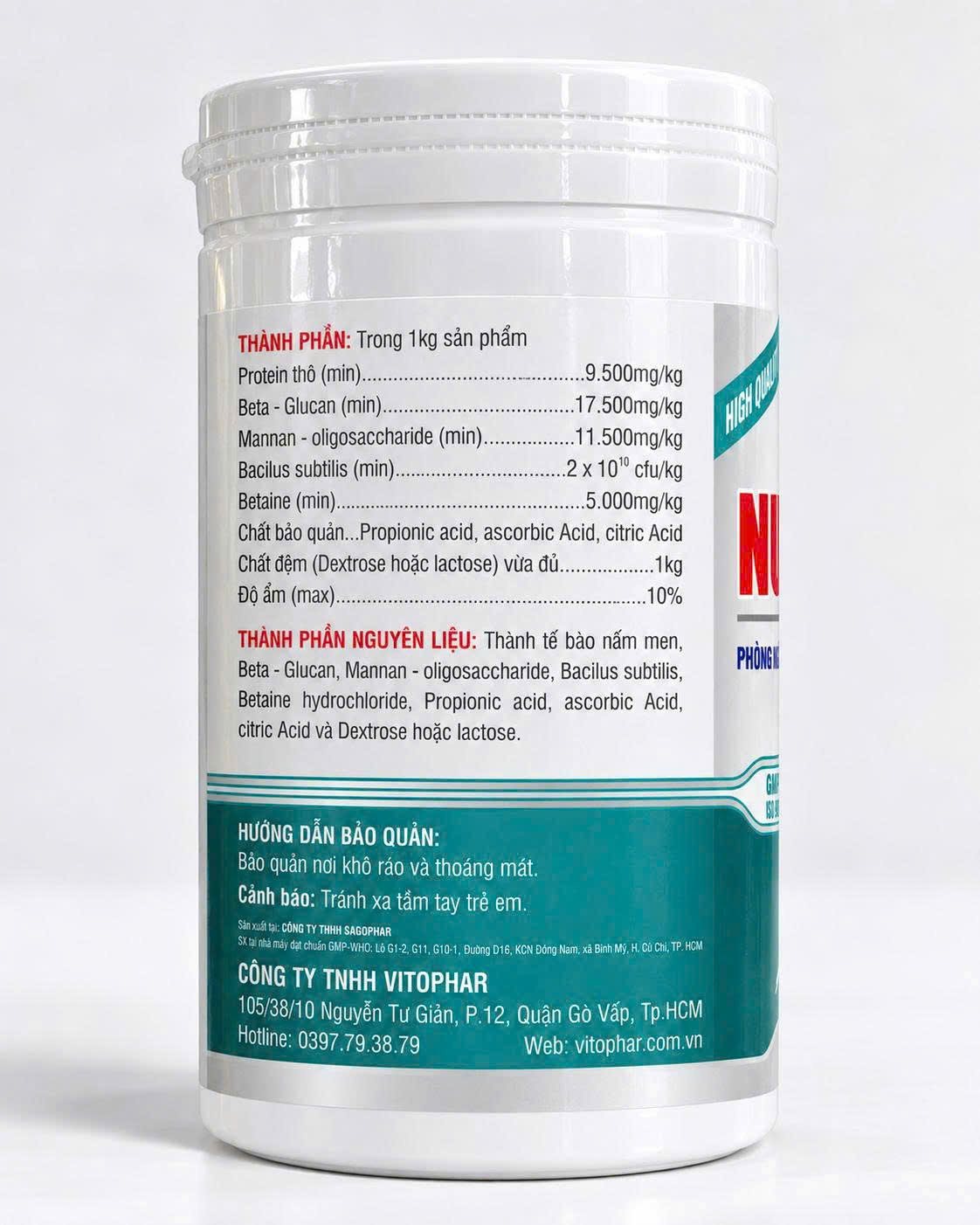 NUTRI - PRO NEW (Men tiêu hóa & Phòng điều trị phân trắng) - ảnh 2