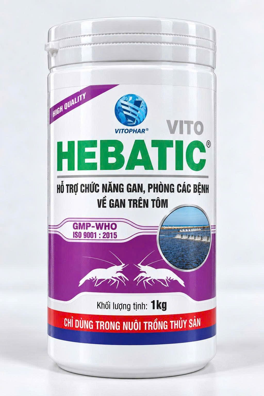 VITO HEBATIC (Bổ gan & Phòng bệnh gan trên tôm)