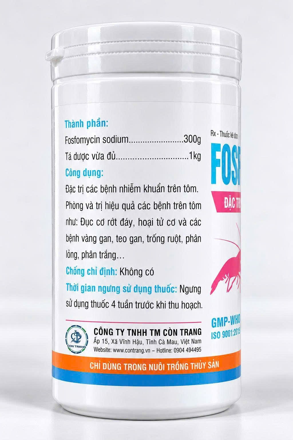 FOSFO - TLS (Kháng sinh đặc trị đục cơ & nhiễm khuẩn) - ảnh 2