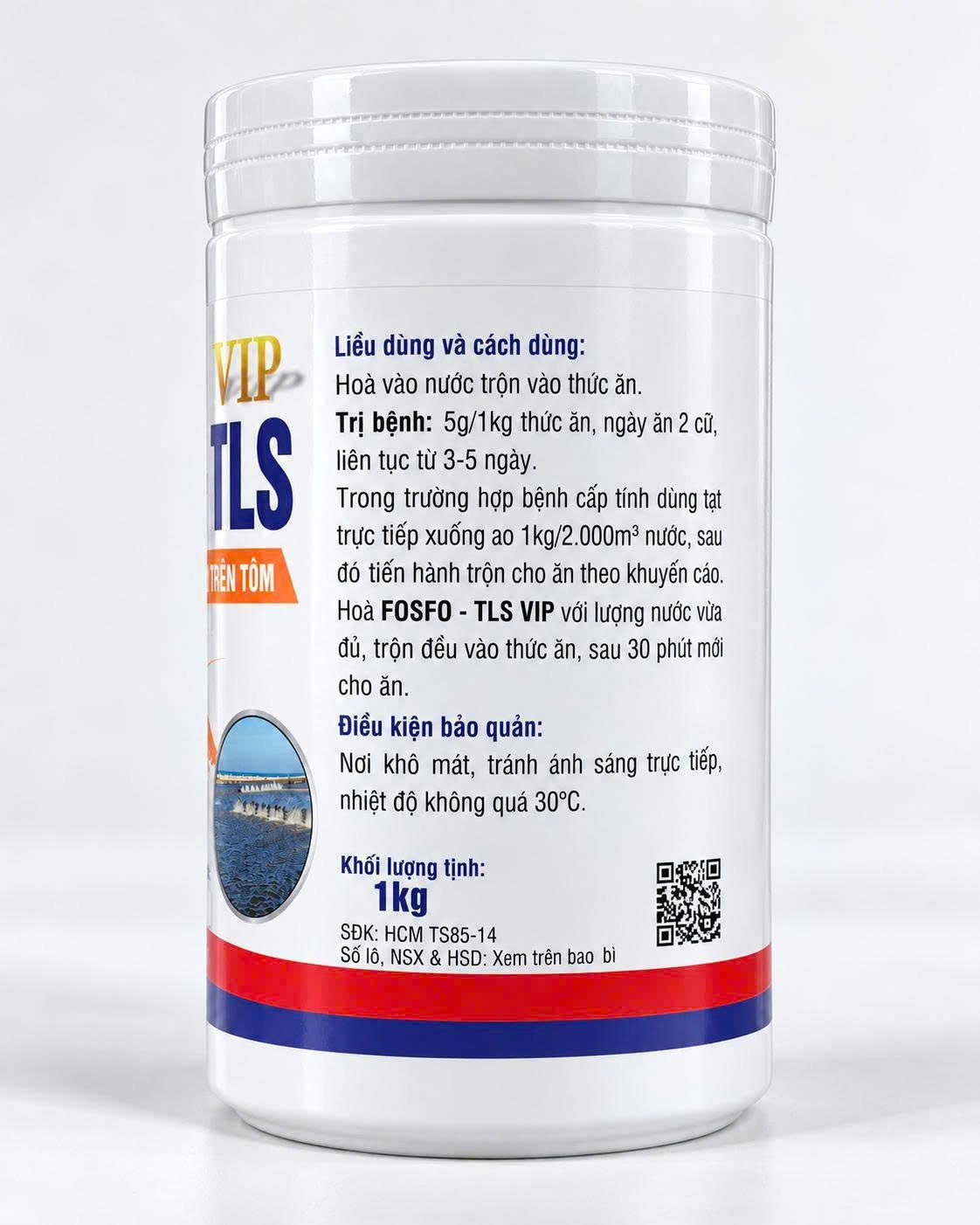 FOSFO - TLS VIP (Đặc trị đục cơ rớt đáy trên tôm) - ảnh 3