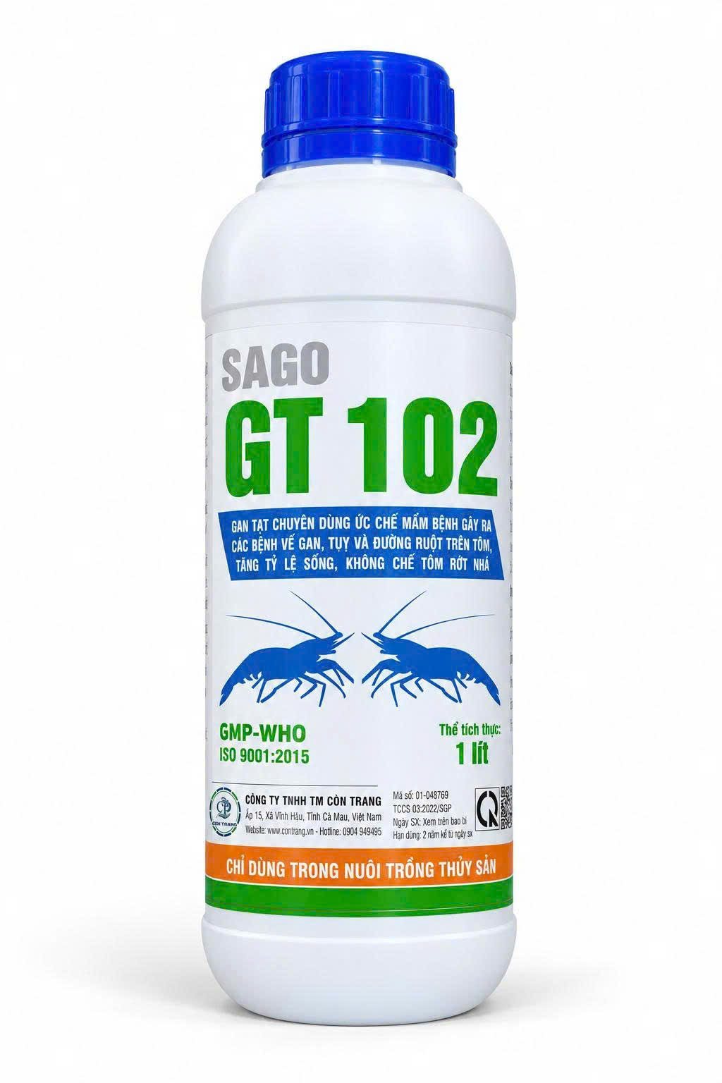 SAGO GT 102 (Gan tạt & Ăn - Khống chế tôm rớt nhá)