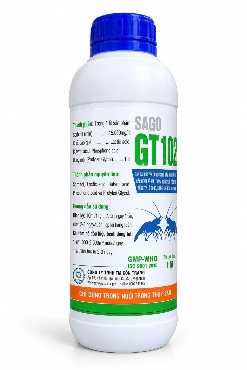 SAGO GT 102 (Gan tạt & Ăn - Khống chế tôm rớt nhá) - ảnh 2