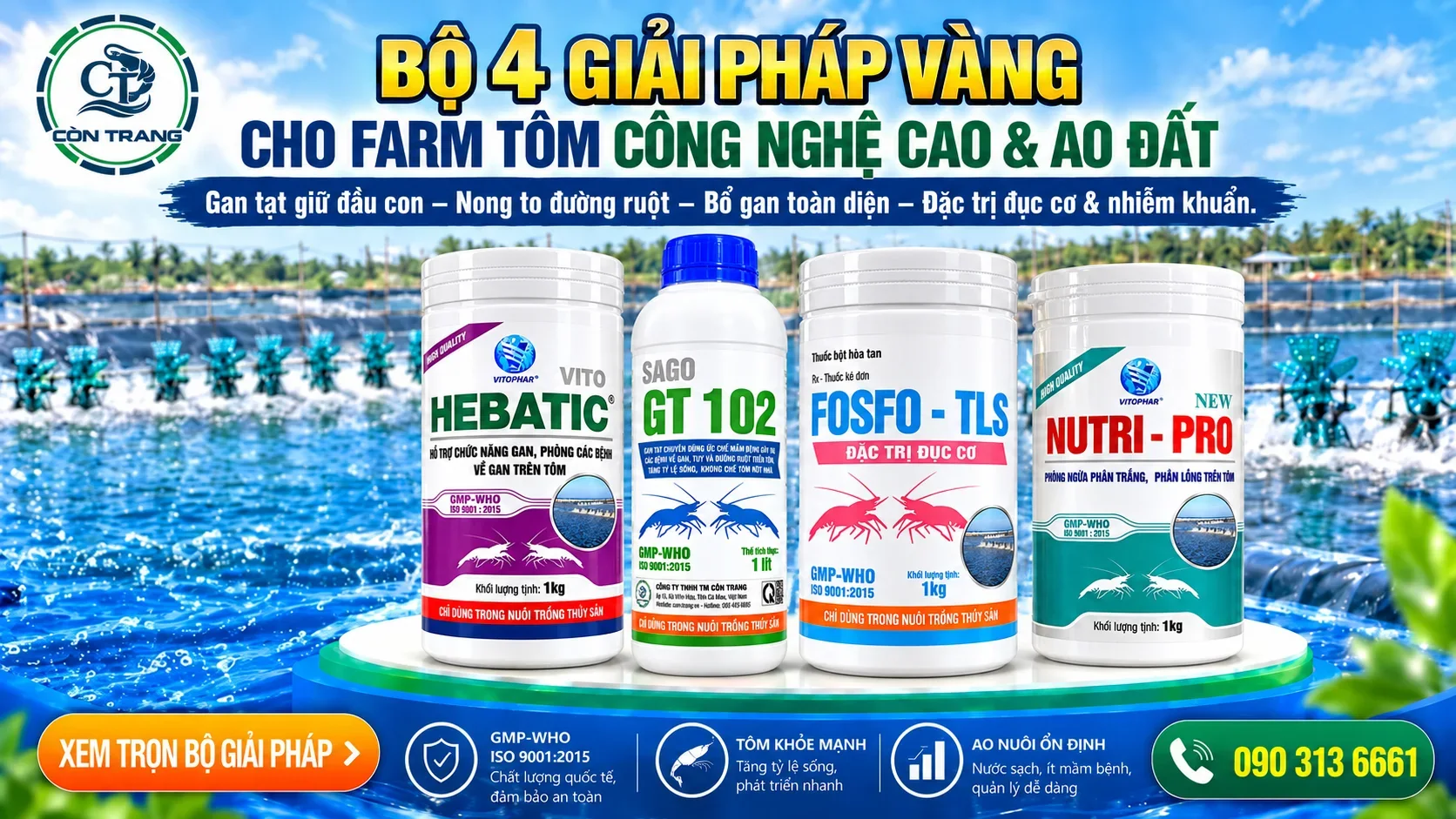 NUTRI - PRO NEW (Men tiêu hóa & Phòng điều trị phân trắng)
